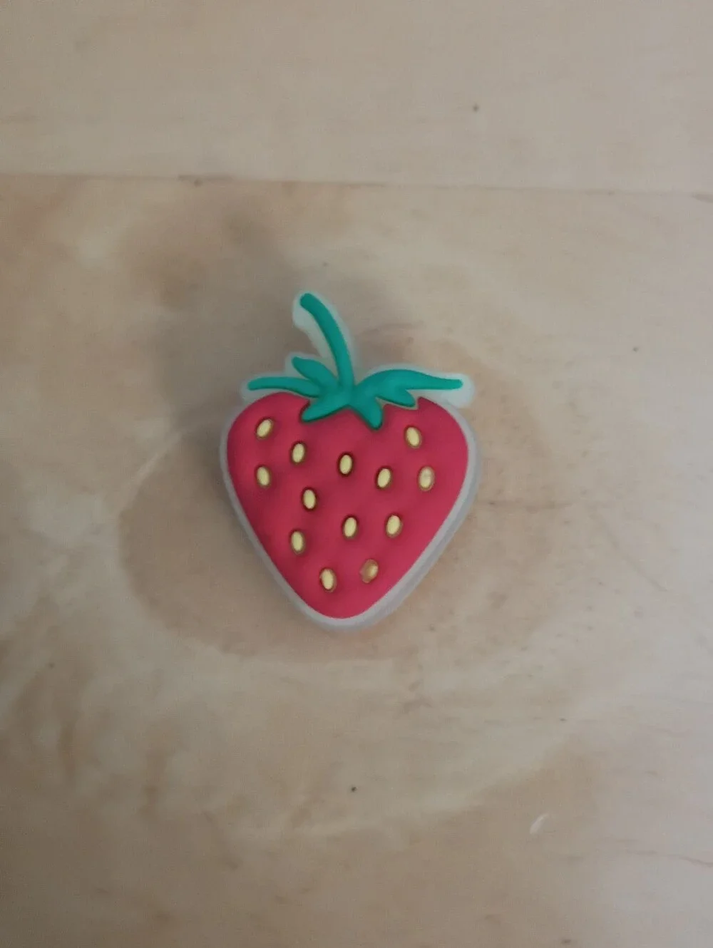 10 for $10 Jibbitz Croc Charm - Luminous Strawberry Fruit - Glow Shoe Charm